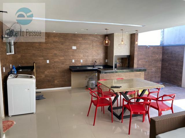 deck com churrasqueira privativo