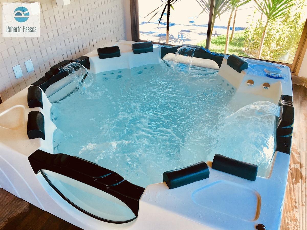 SPA com hidromassagem