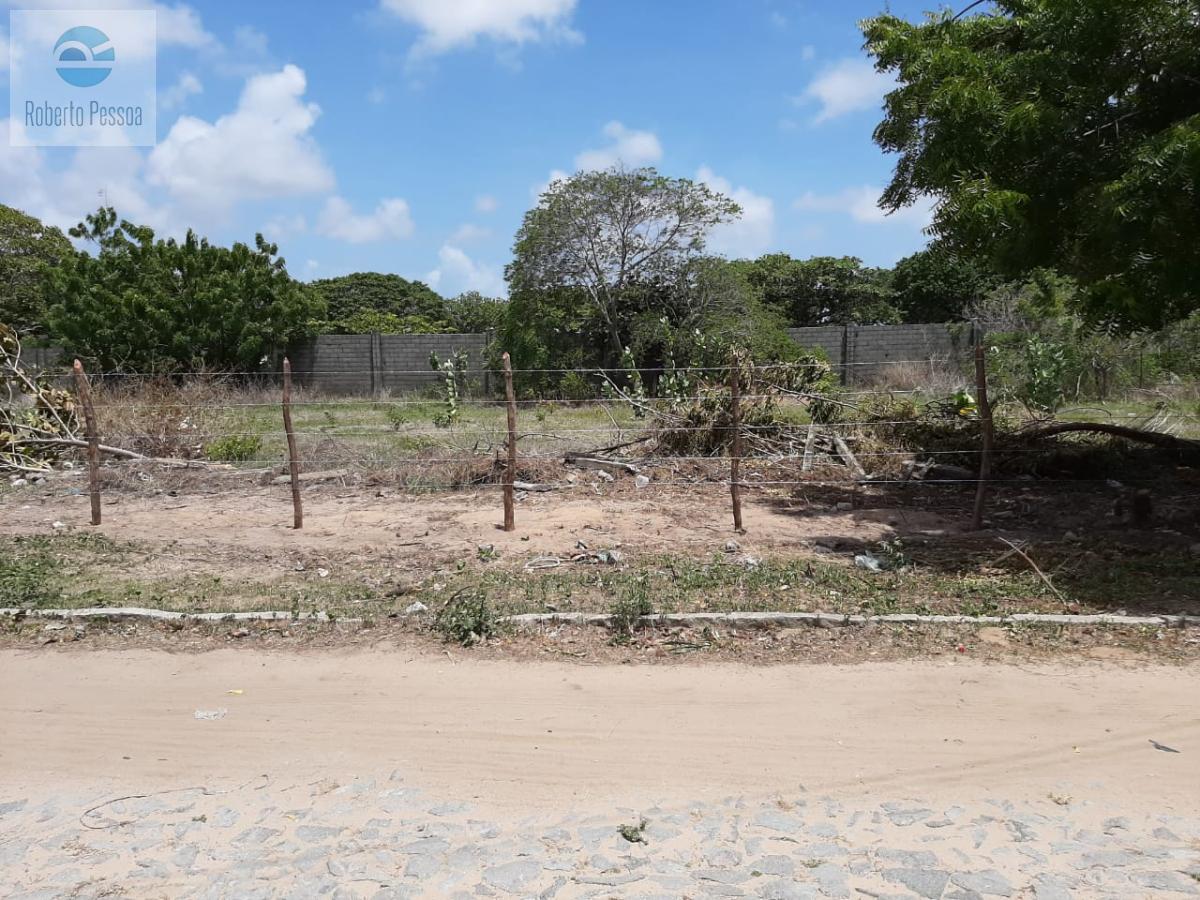 frente do terreno