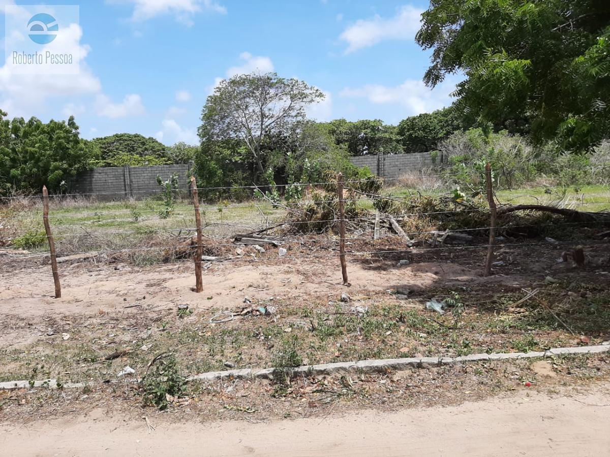 frente do terreno