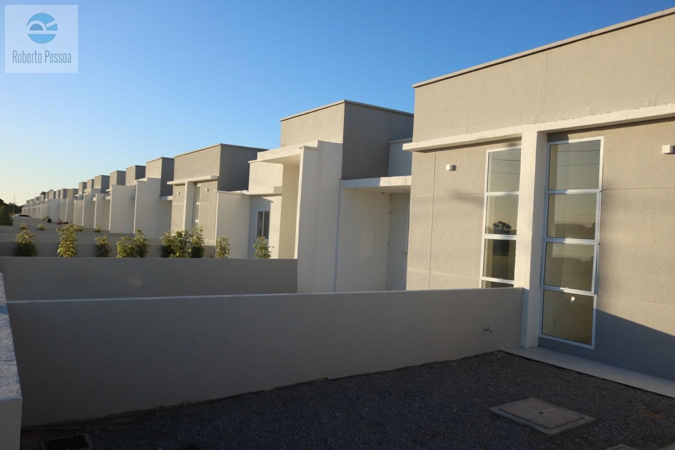 fachada de casas entregues