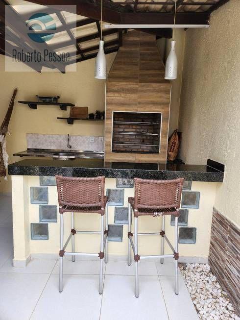 deck com churrasqueira privativo