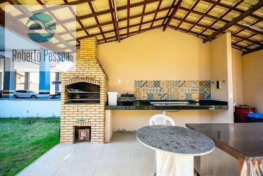 deck com churrasqueira